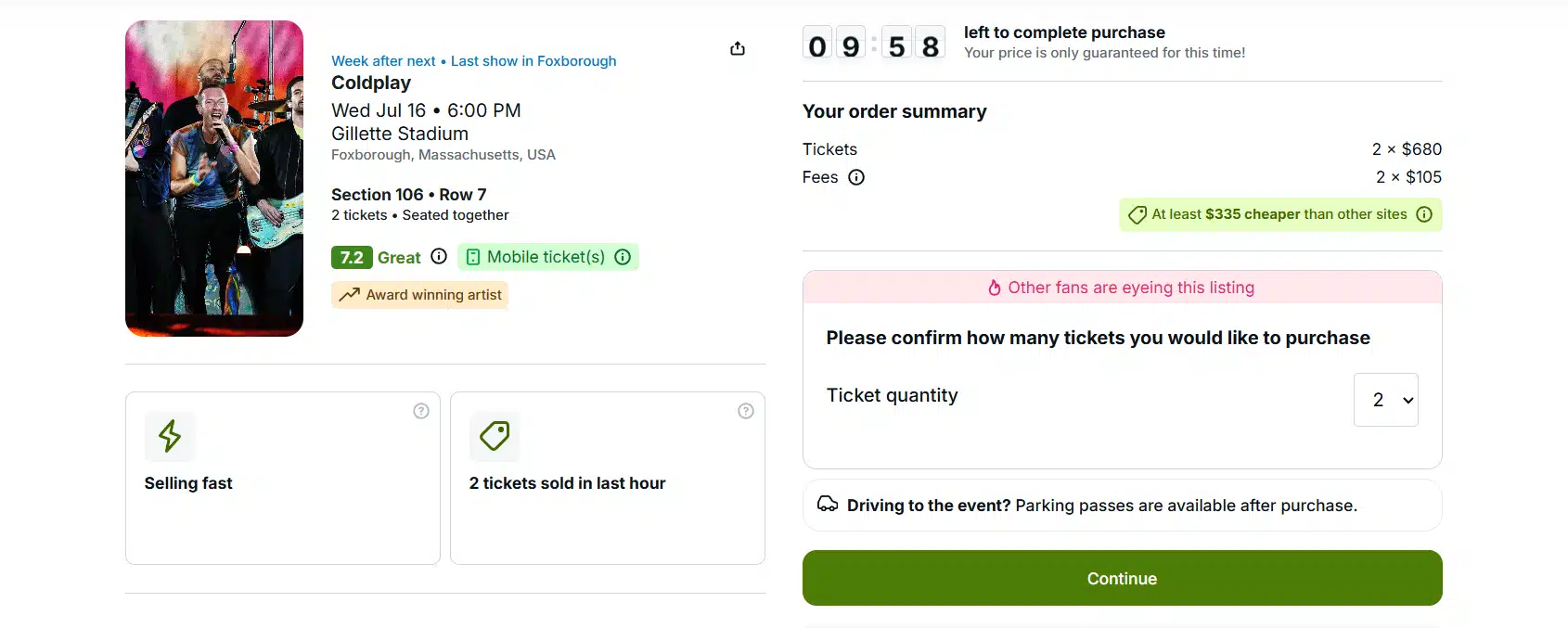 Coldplay Tickets Purchase Guide Step 5 Coldplay Tickets Purchase Guide Step 5