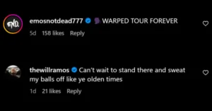 Vans warped tour fans comments