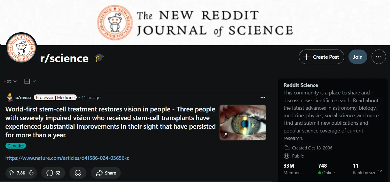 r/science