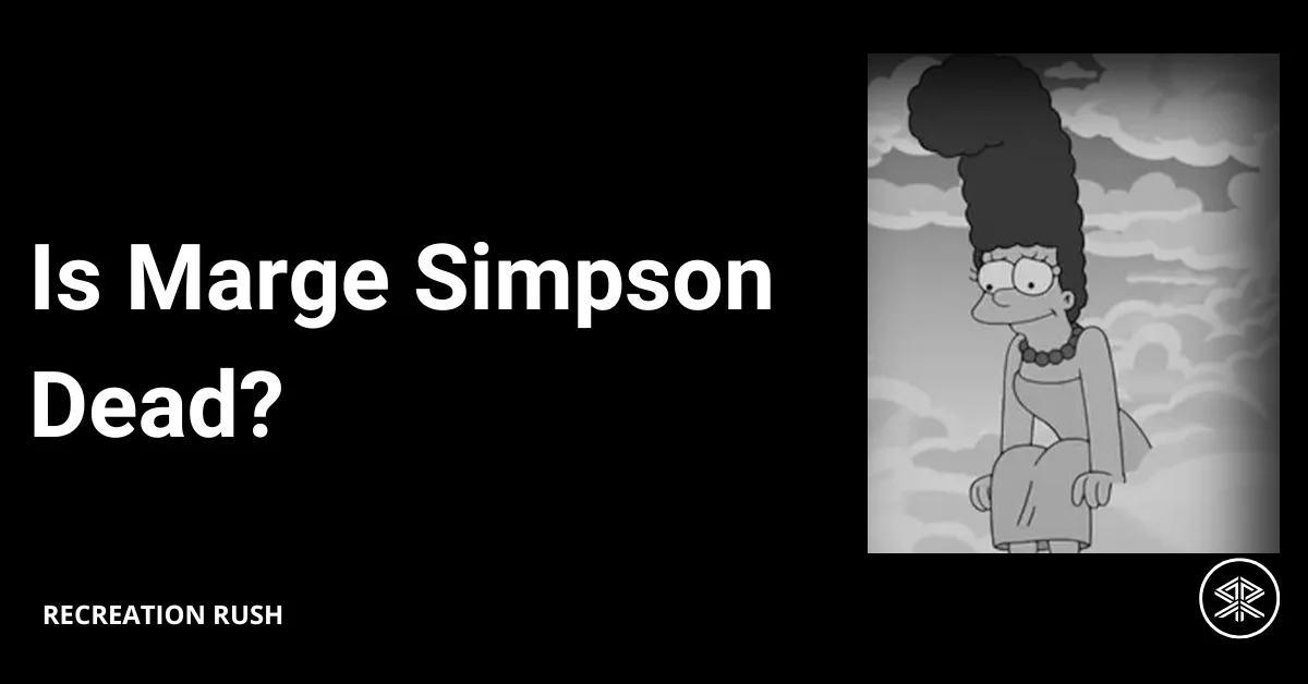 Is Marge Simpson Really Dead