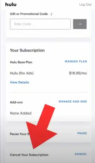 How to Cancel Hulu Subscription Step 3 How to Cancel Hulu Subscription Step 3