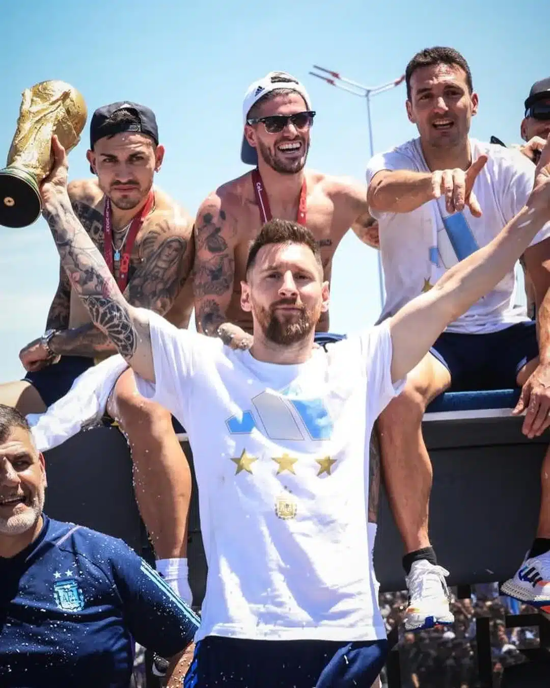Messi’s Celebration in Argentina