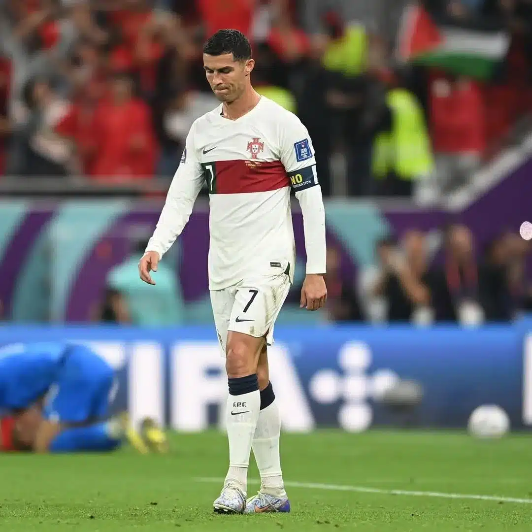 Ronaldo Reacts to Portugal’s Exit 